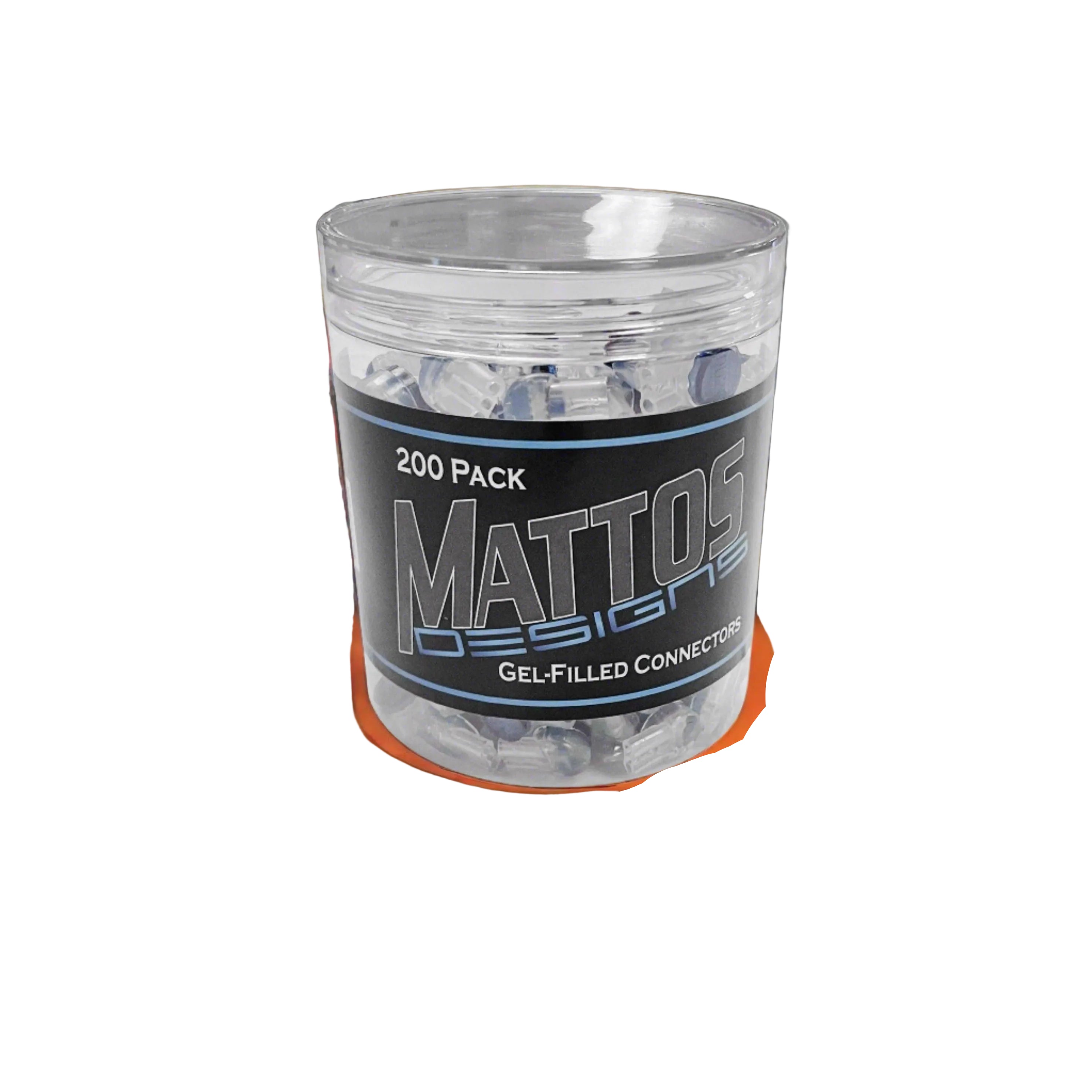 🔗 Mattos Designs™ Gel Filled Connectors 200 Pak – Reliable and Moisture-Resistant Connections 💧