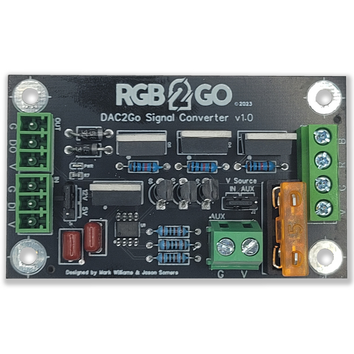 DAC2Go Signal Converter – RGB 2 Go