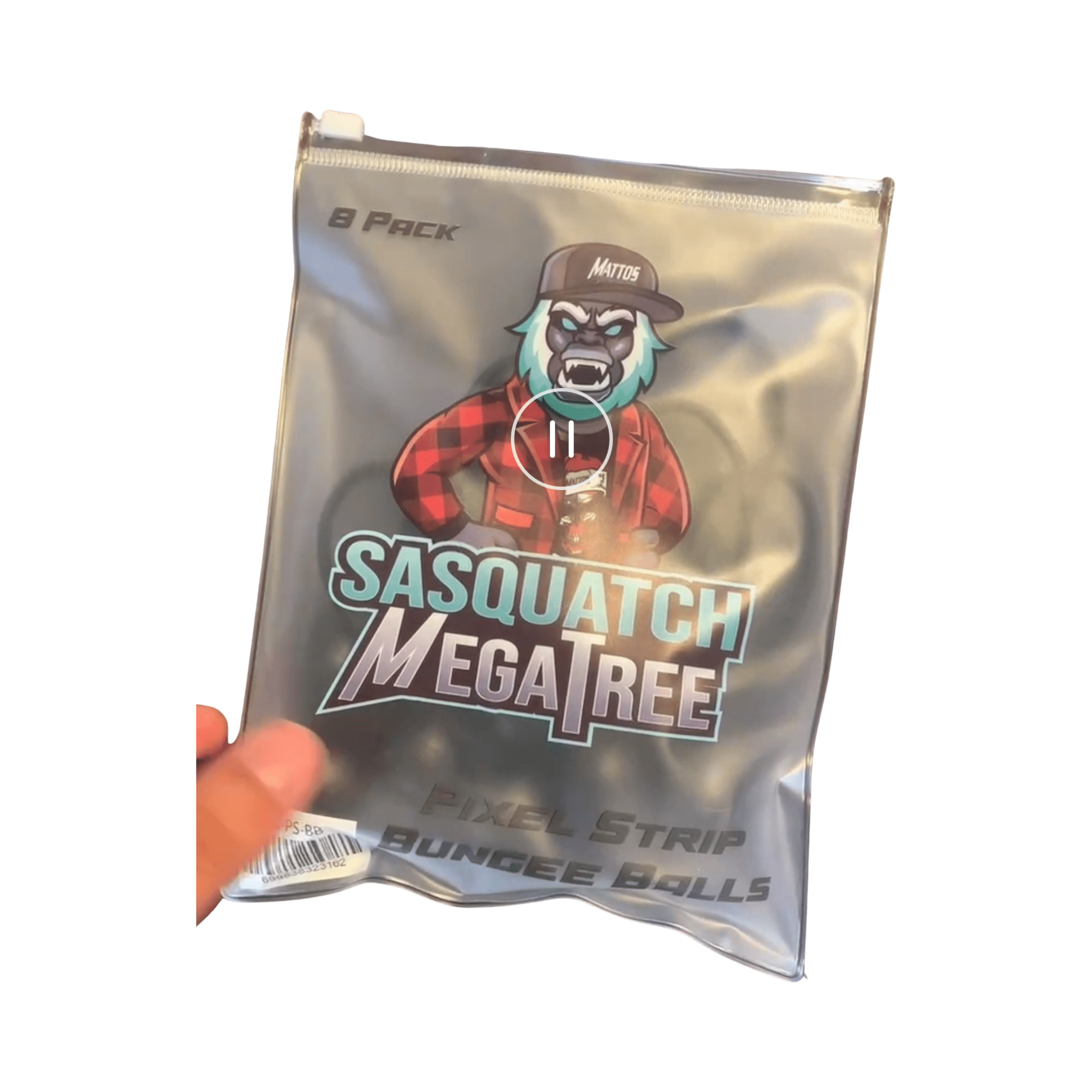 🔧 Sasquatch™ MegaTree™ Pixel Strip Bungee Ball - Secure Your MegaTree Pixel Strips with Confidence