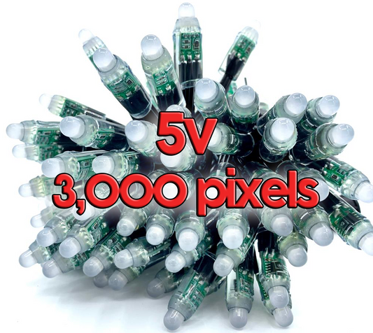 Bulk Order - 3000 x 5V Bullet Pixels