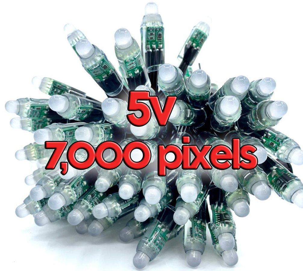 Bulk Order - 7000 x 5V Bullet Pixels